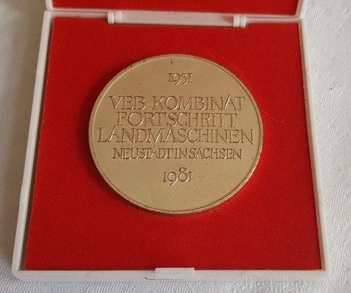 Ddr medaille veb kombinat - ddr,