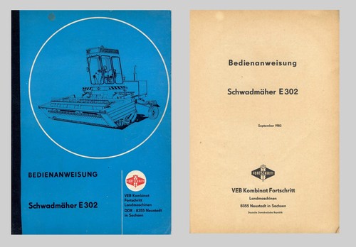 Veb fortschritt schwadmäher - veb,