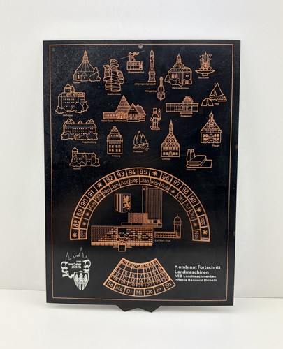 Original ddr dreh kalender veb - ddr, dreh-kalender