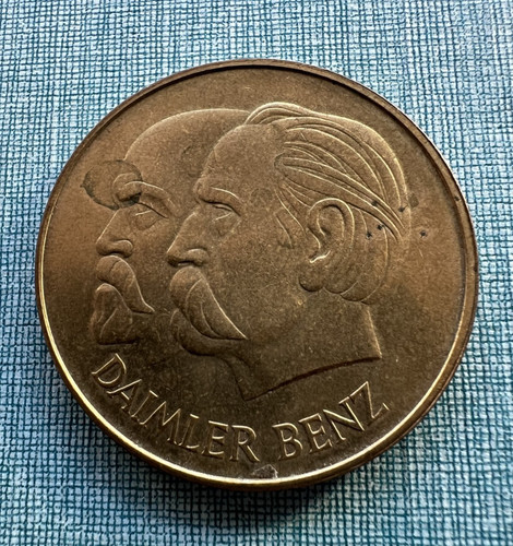 Gedenkmedaille münze daimler - gedenkmedaille,