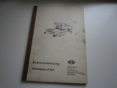 Fortschritt mähdrescher - fortschritt, e