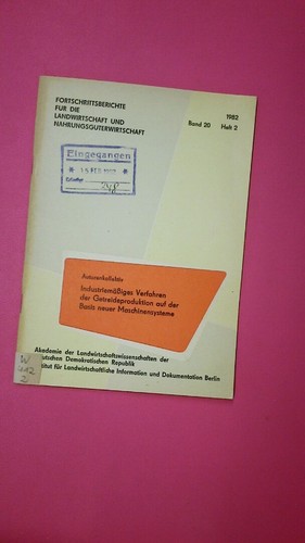 138065 fortschrittsberichte - 138065,