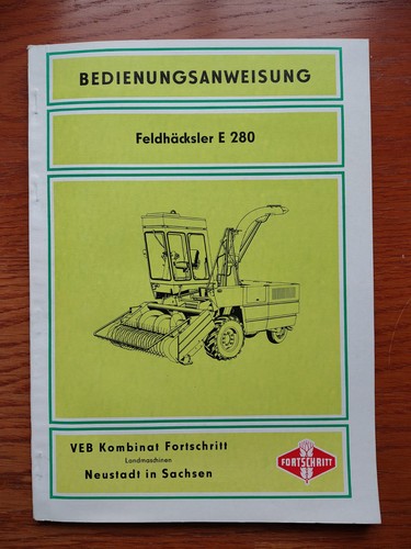 Fortschritt e 280 - fortschritt,